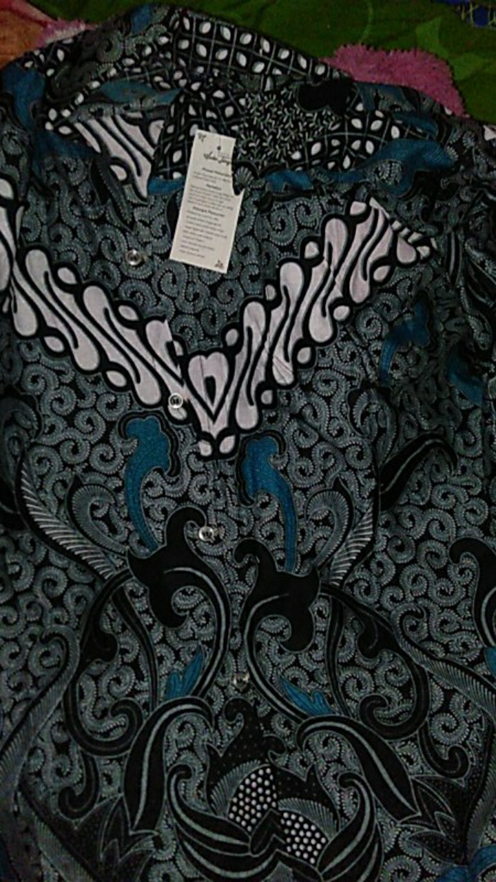Size M L Xl Xxl Xxxl Bswart Batik Hrb026 Kenongo Hem Pendek Padi Pekalongan M L Xl Batik Pria Murahl