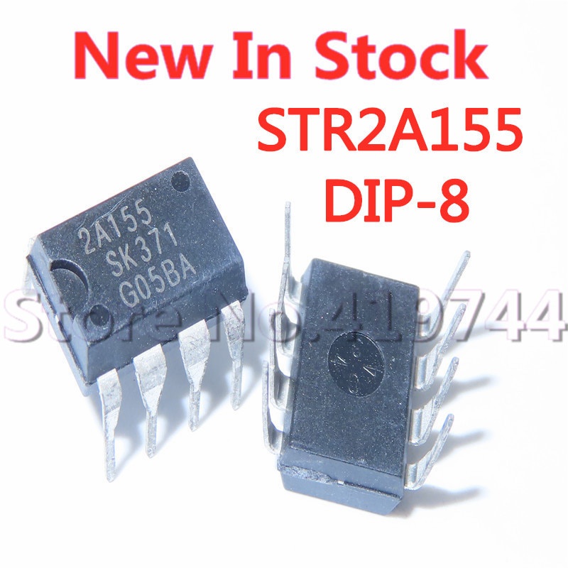 5pcs IC STR2A155D 2A155D 2A155D 2A155 DIP-8 power management