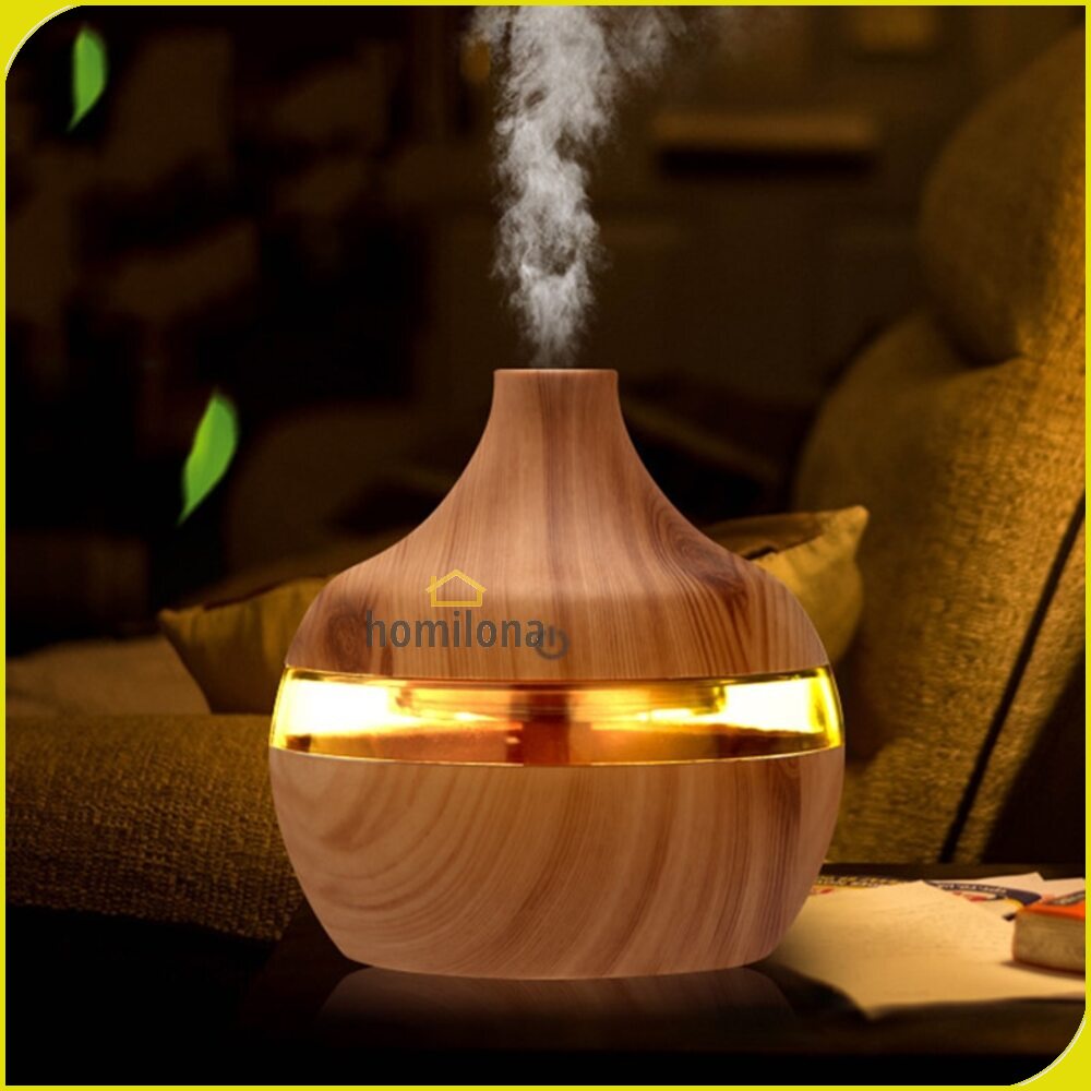 Koleksi 300ml Aromatherapy Humidifier Diffuser Essential Oil Aromaterapi