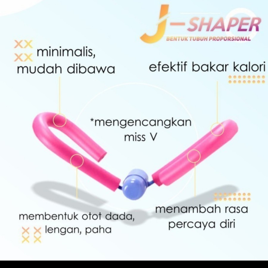 J Shaper Alat Olahraga Peramping Lengan Tangan Fitness Gym Otot Sehat