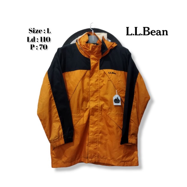 jaket outdoor second llbean size l