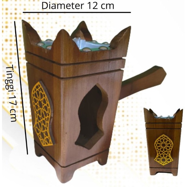 Mabkhara Mabhara Mubkhara Mubhara Prapen Wadah Tempat Bakar Gahru Bukhur Buhur Kayu Jati