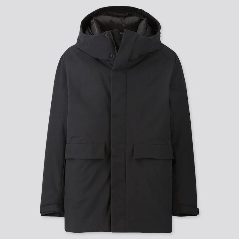 JAKET UNIQLO PARKA HYBRID GOOSE DOWN BEKAS SECOND PRELOVED BRANDED