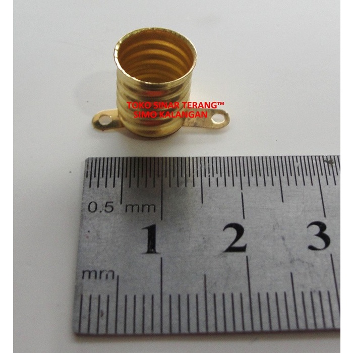 Fitting Lampu Bohlam/ DOP SENTER DRAT Kunning Kecil u Praktek Sekolah