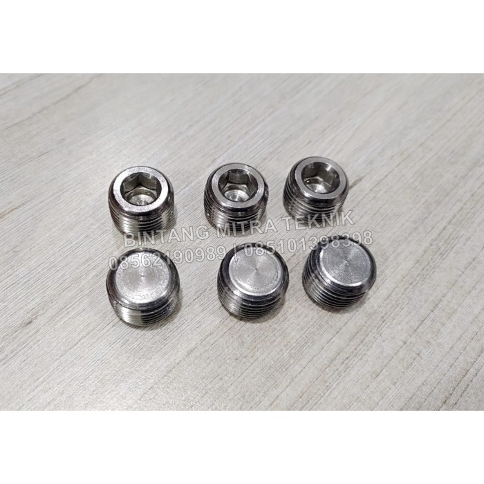 BAUT L TANAM 3/8" NPT PLUG L 3/8" NPT