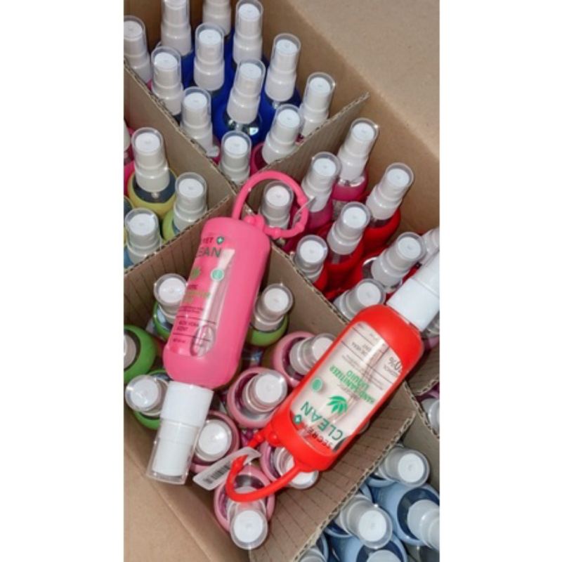 Secret Clean Hand Sanitizer Gel / Spray Color Pop Gantungan