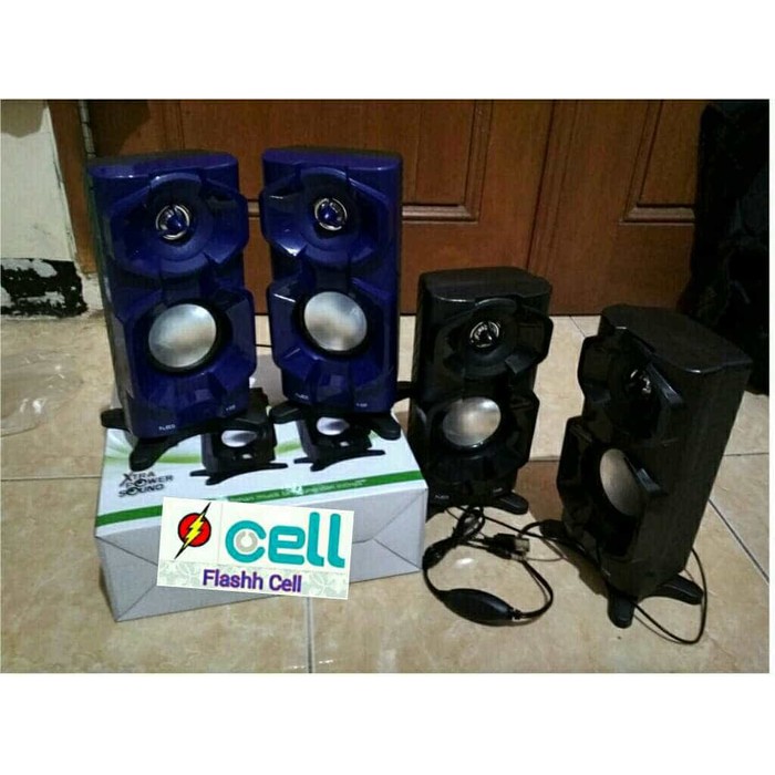 *COD*Speaker Aktif Flefo F-026 / Speaker Komputer Dan Hp