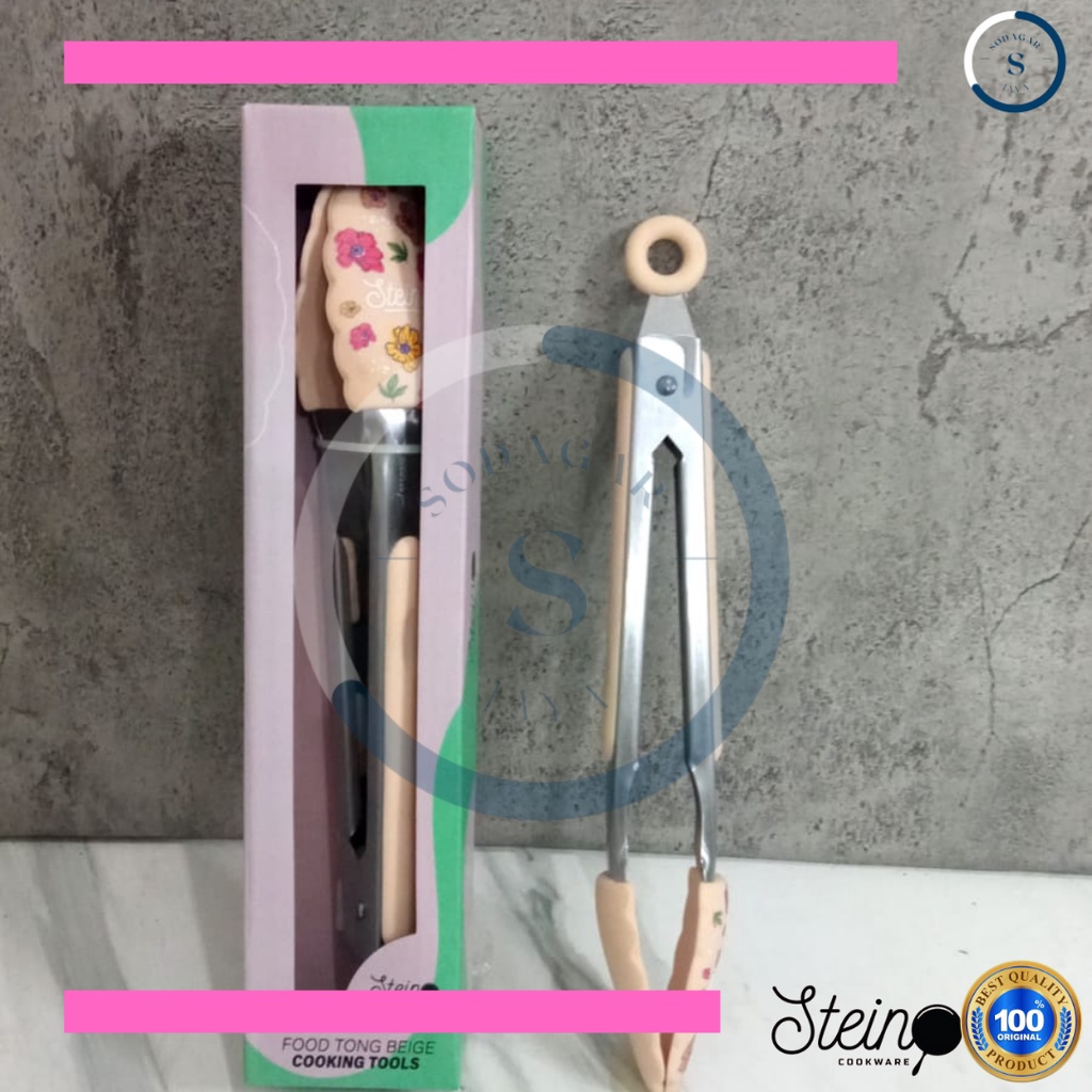 Stein Cookware Stein Food Tong Stein Penjepit Makanan Silicone