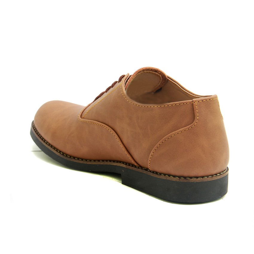 Dembble Brown | 39-45 | Sepatu Pantofel Kerja Kantor Kuliah Pria/Men Laces Oxford Footwear | FORIND x Lvnatica