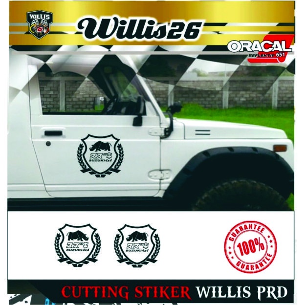 Terlaris STIKER MOBIL SUZUKI BADAK Jeep Jimny