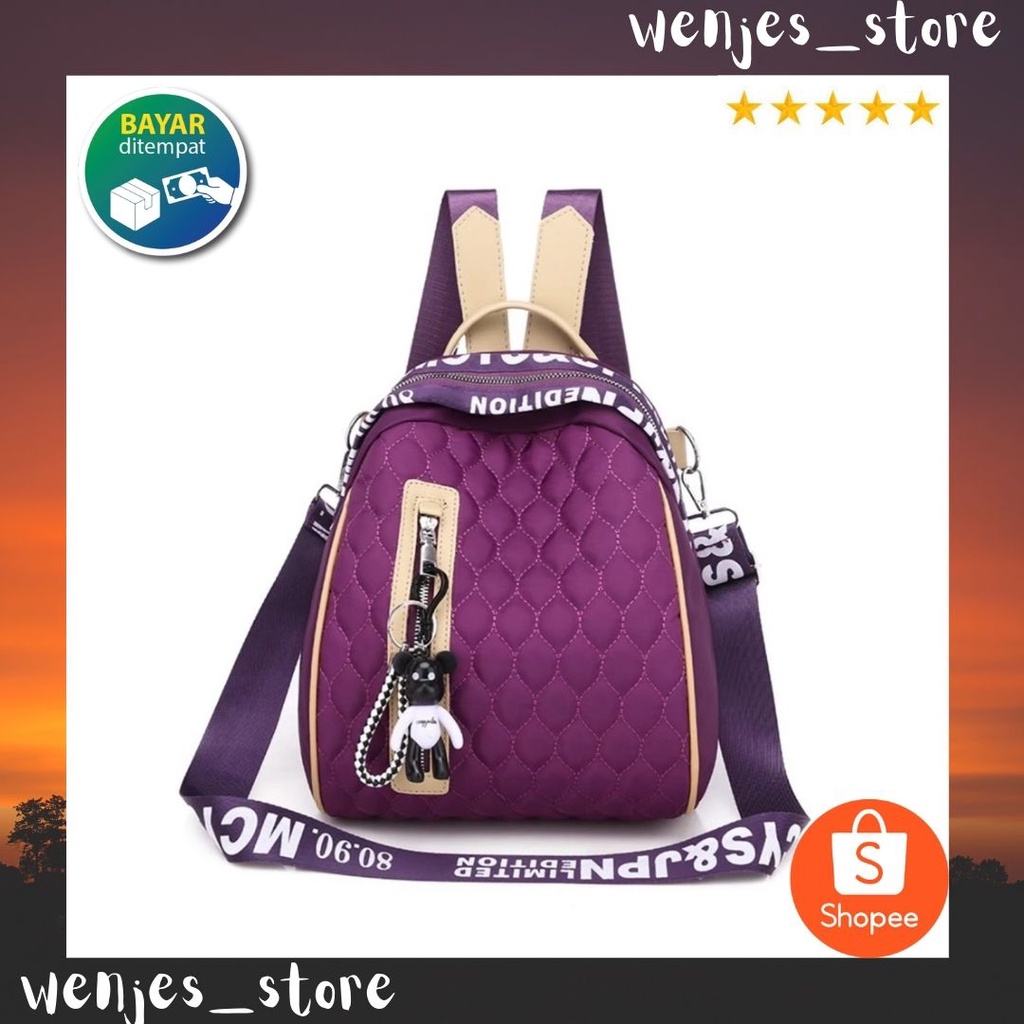 TAS RANSEL WANITA TAS KEKINIAN TAS KANTOR TAS GURU TAS KULIAH TAS TERBARU COD