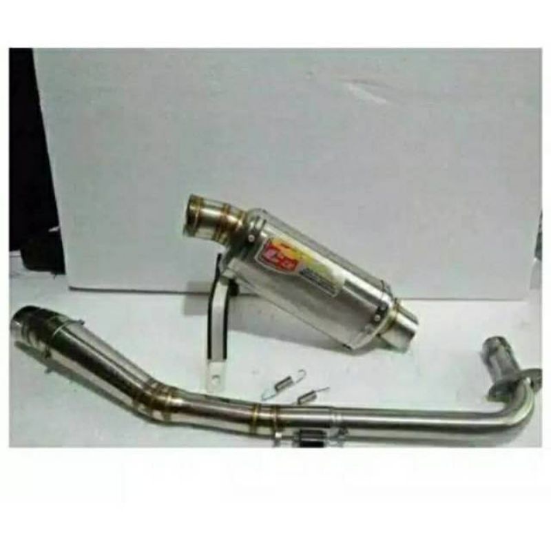 Knalpot racing CLD C3 oval pipa dangak buat vega jupiter supra dll