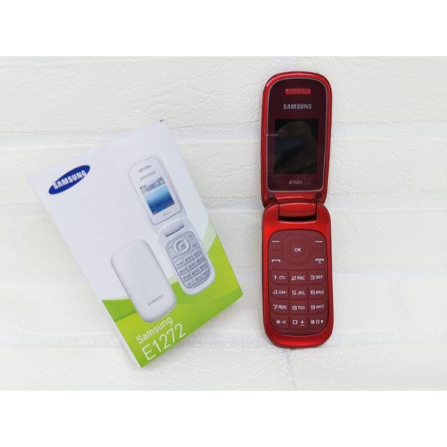 Handphone Samsung Flip GT-1272 Dual SIM-Merah