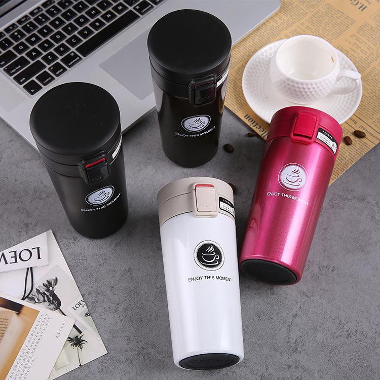 SHENAR Travel Mug Coffee Tahan Air Panas &amp; Dingin Coffee Cup Stainless Steel