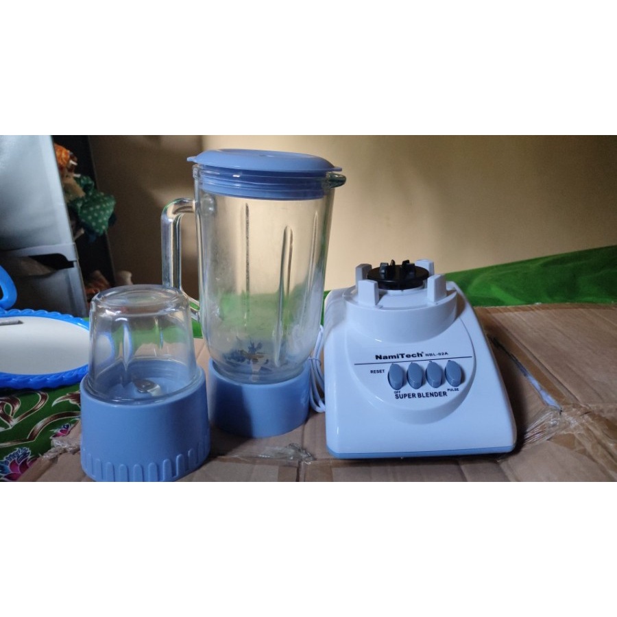 BLENDER KACA 2IN1 6 MATA PISAU PROCYON NATIONAL VIVA TRISONIC DRY MILL