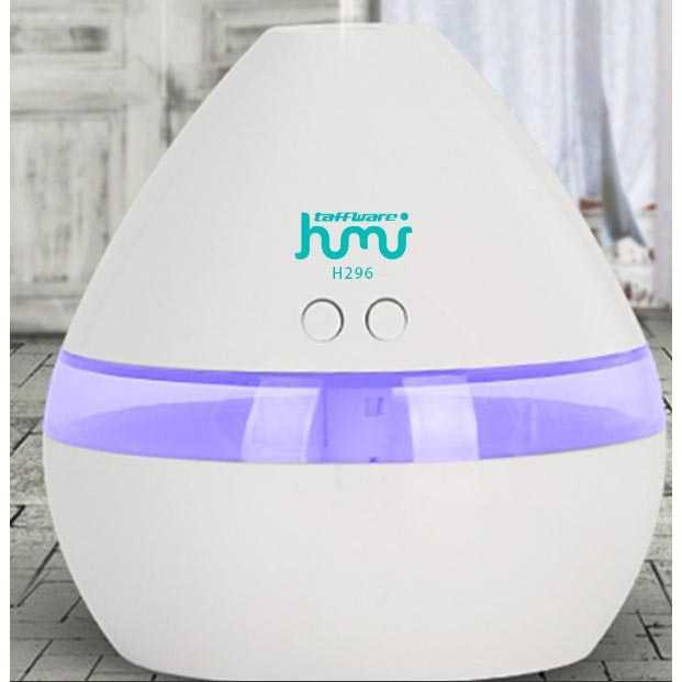 Humidiffer Aroma Therapy Air Humidifier Night Light 300ml - Putih