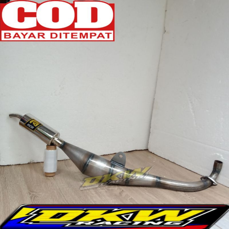 knalpot standar racing Fizr F1Zr rcb