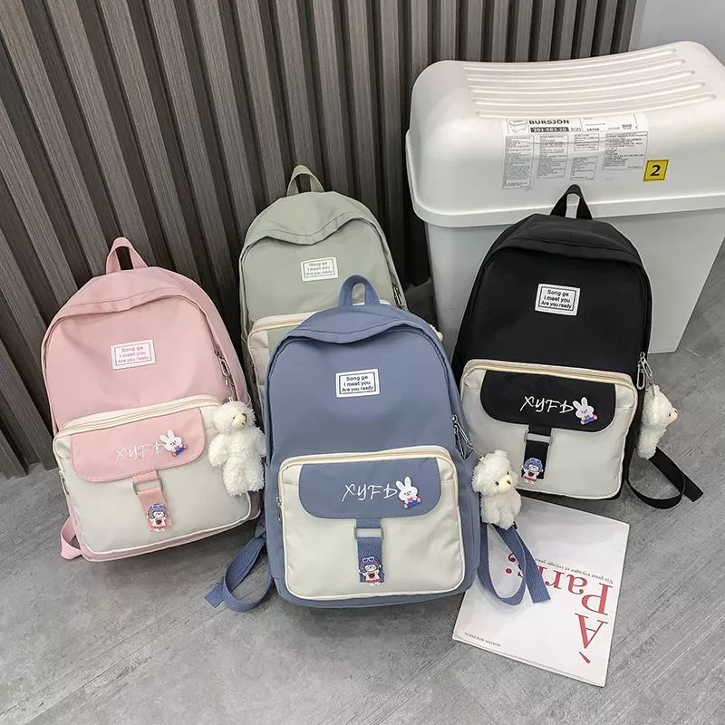 Tas Punggung Imut Ransel Wanita Sekolah Tas Dayback Travel Ransel Santai Tas Perempuan Remaja