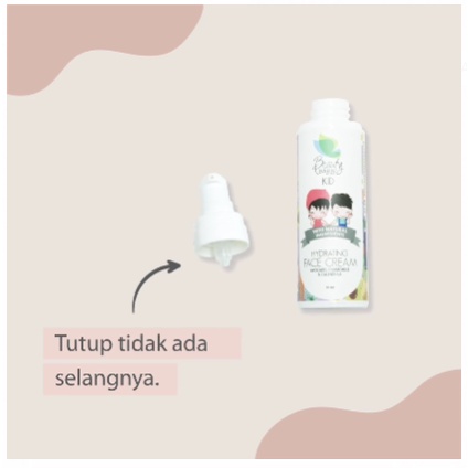 Beauty Barn Kid Face Cream 30ml All Natural Hydrating Krim Wajah Bayi