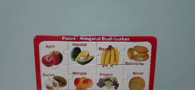 Puzzle / Puzle / Pasel Buah Buahan