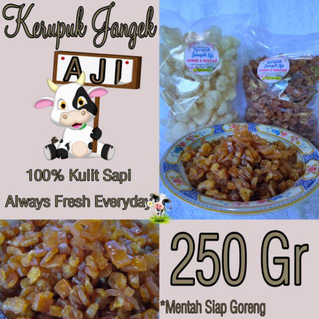 

TERMURAH - Kerupuk Kulit | Jangek | Dorokdok - 250 Gr