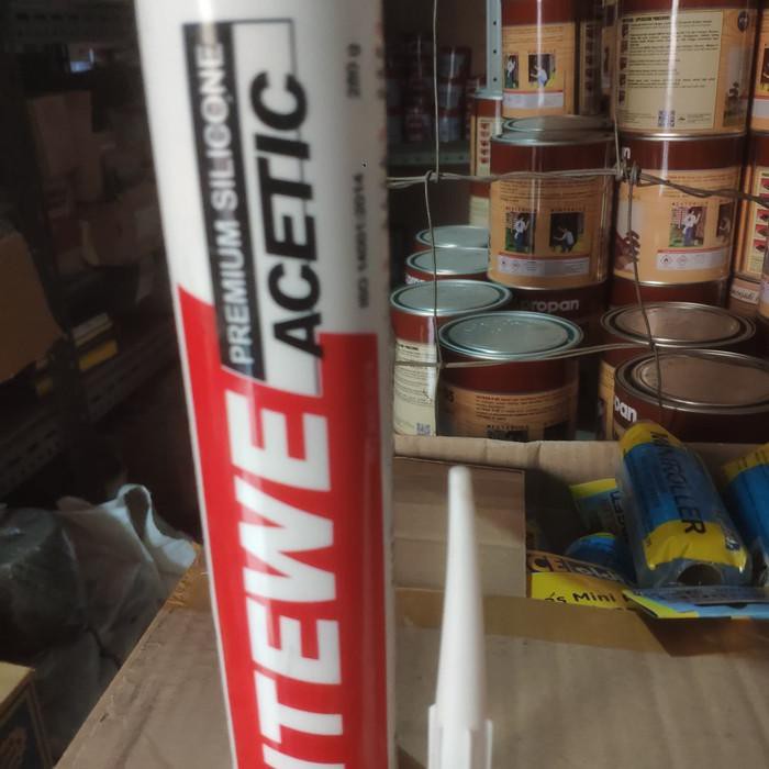 

Sealent ITEWE (clear/black/white/brown) - Putih limited stock
