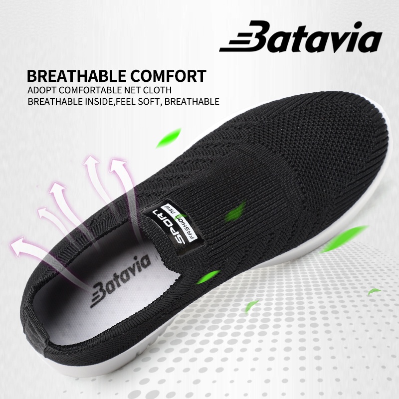 Batavia sepatu wanita murah rajut-5