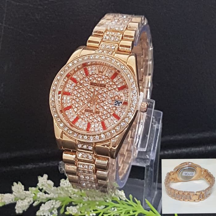 JAM TANGAN MURAH/JAM ORIGINAL/ JAM TANGAN ROLEX RANTAI 4539