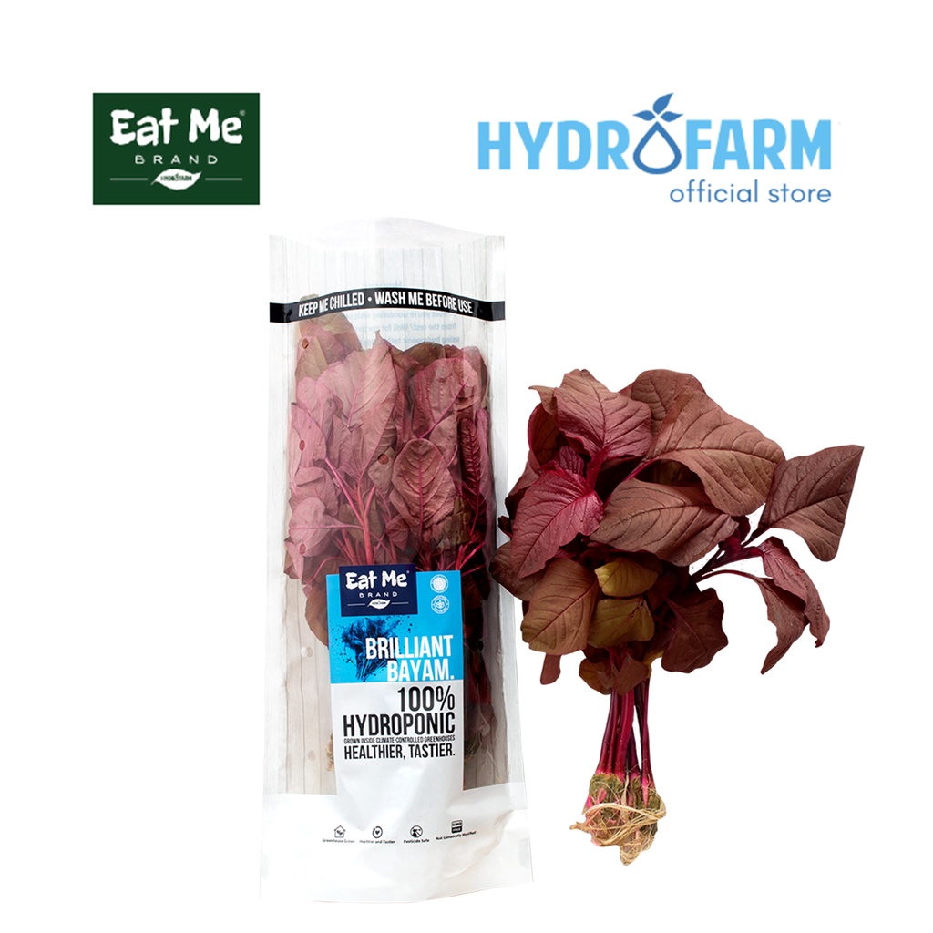 

Eat Me Brand - Sayur Bayam Merah Hidroponik Pack 200gr