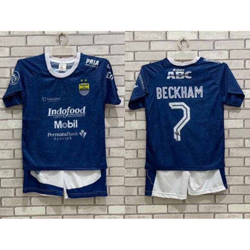 Jersey bola persib anak printing usia 4-8 tahun kids