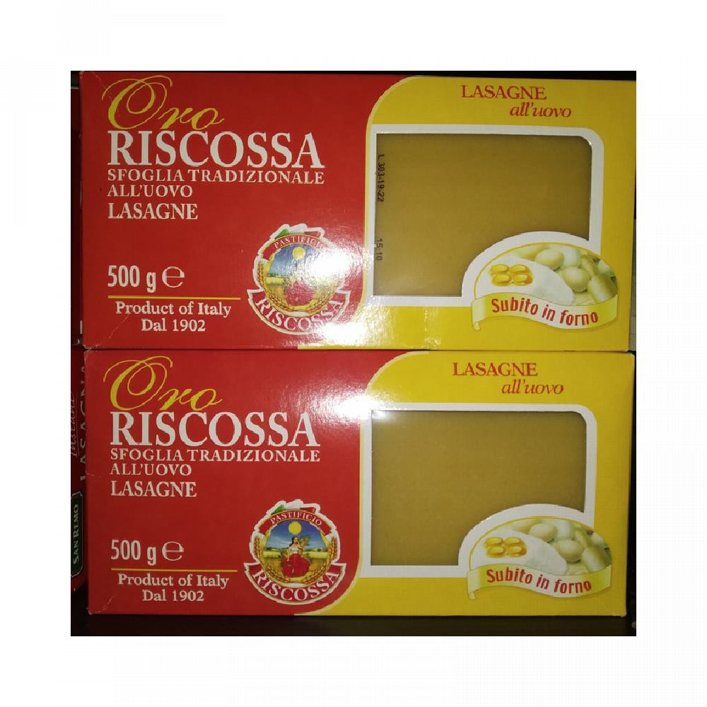

Riscossa lasagna 500