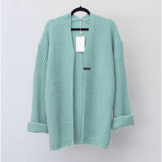 OVERSIZE CARDIGAN - OUTER BSK - KARDIGAN RAJUT BSK-6
