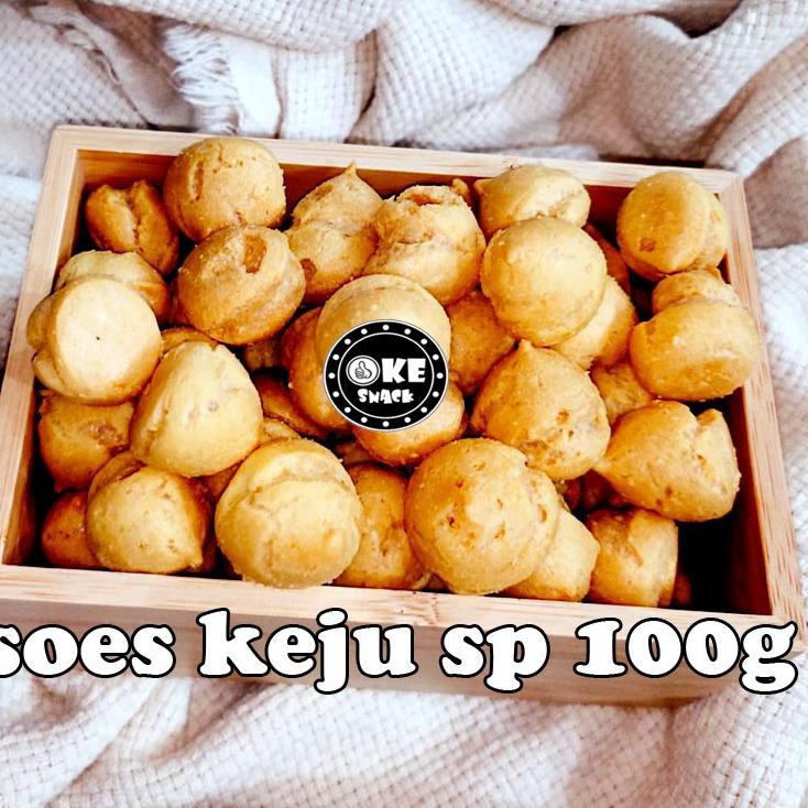 

Readystock 06SNM Soes keju 100g / cemilan / snack ringan 50 Ready stock