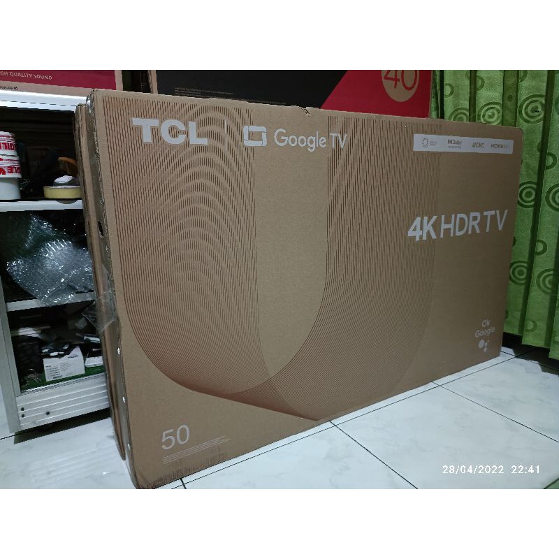 TCL 50 Inch Smart Android TV - 4K UHD - 50A30