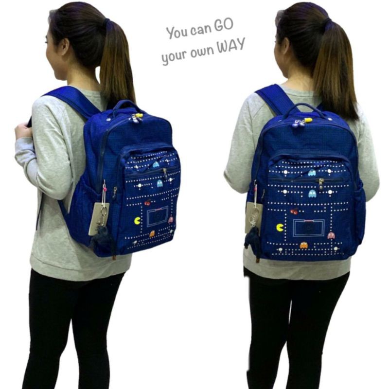 BACKPACK KP SEOUL PACMAN TAS RANSEL LAPTOP TAS ANAK