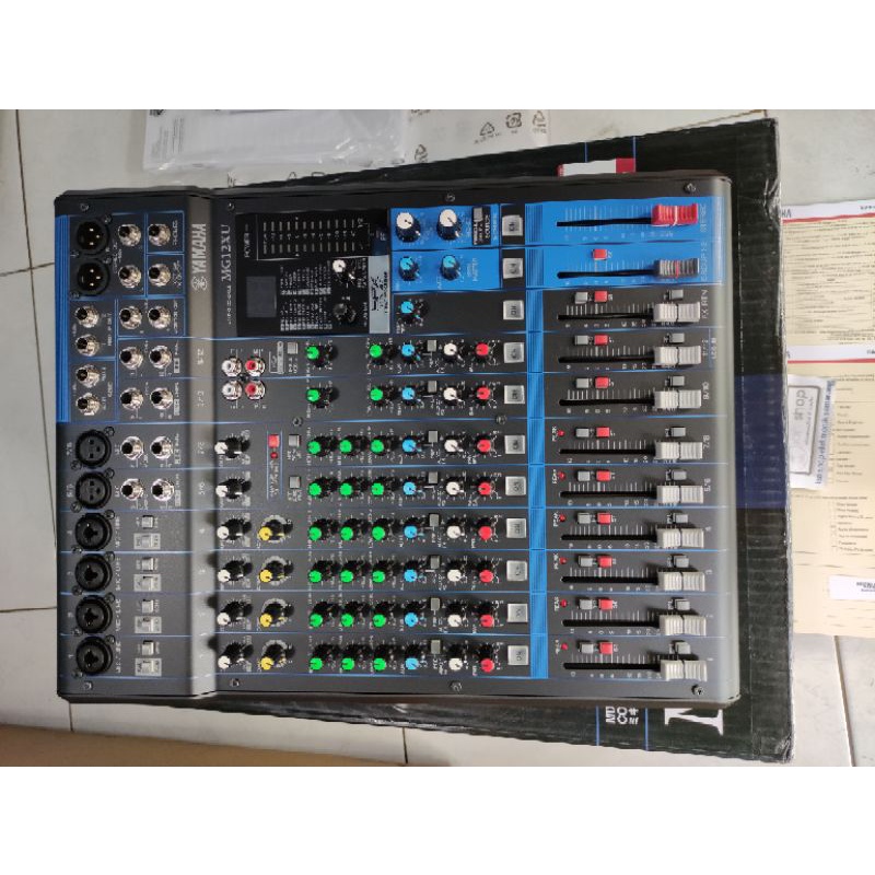 Mixer Audio Yamaha MG12XU MG 12XU MG 12 XU Original Garansi Resmi Yamaha 12 Chanel Efek 24 DSP Digit