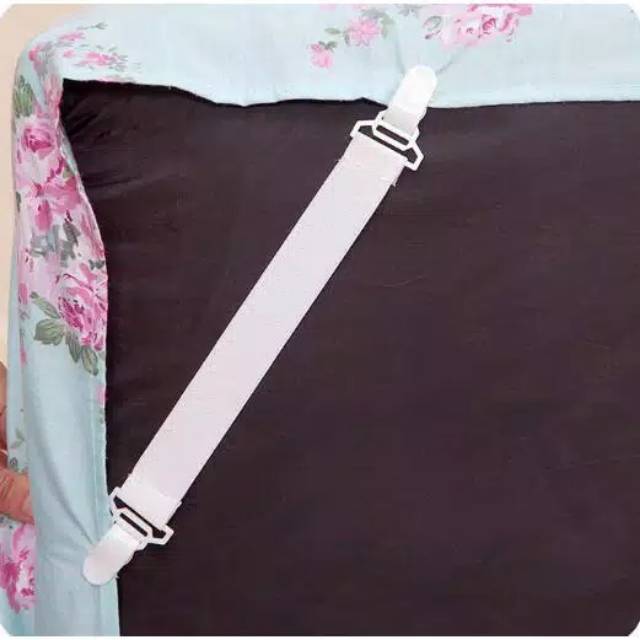 Pengait Sprei Karet Jepitan Pengencang Sudut Sprei Sheet Gripper R23