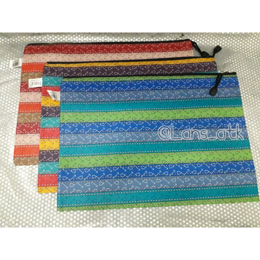 

ZIPPER BAG MICROTOP CA57 B4 / TAS DOKUMEN / DOCUMENT KEEPER (72233) zipper