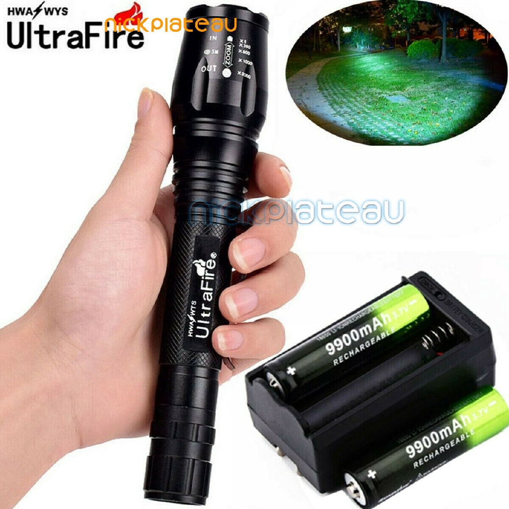 ✫〖ready to ship/COD〗✫  Zoom 200000lm T6 Senter LED T6 Tenaga USB Rechargeable