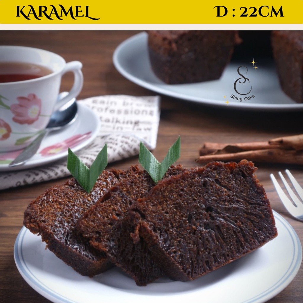 

Kue Bolu Karamel Sarang Semut Caramel Cake