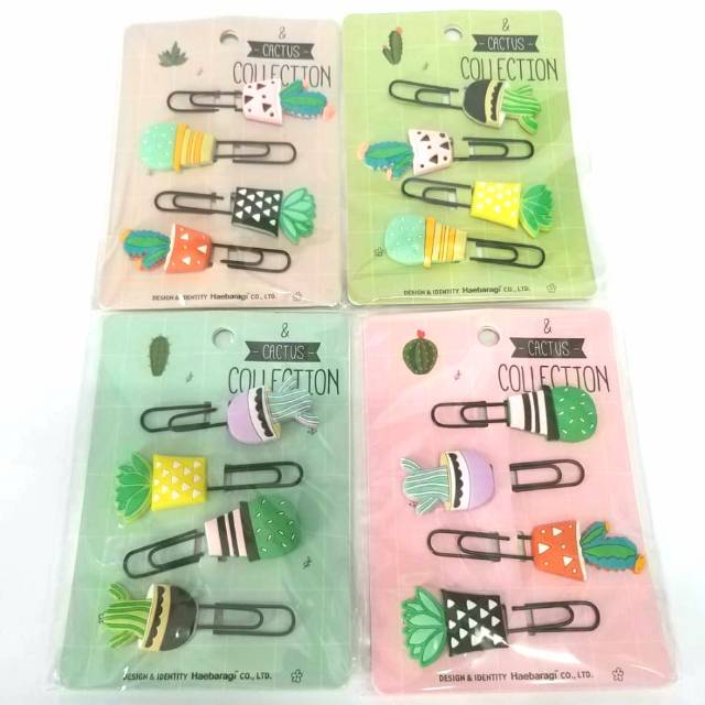 

Paper clip lucu aneka motif isi 4