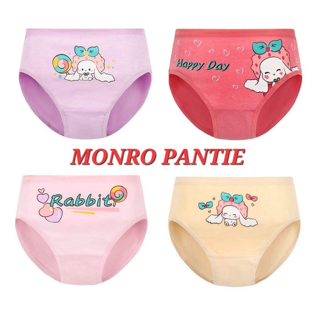 CELANA DALAM ANAK PEREMPUAN MOTIF LUCU PAKAIAN DALAM ANAK CEWEK KATUN IMPORT ADEM