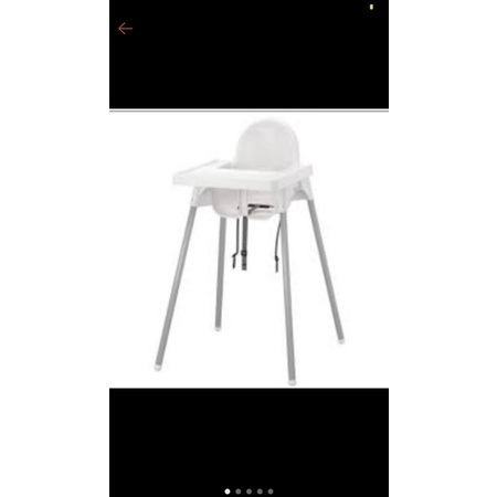 kursi makan bayi ikea preloved