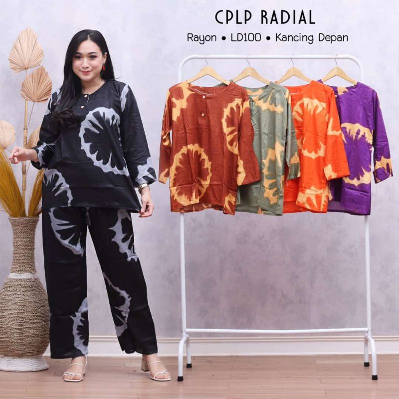 Baby Doll Panjang - One Set Rayon - CPLP
