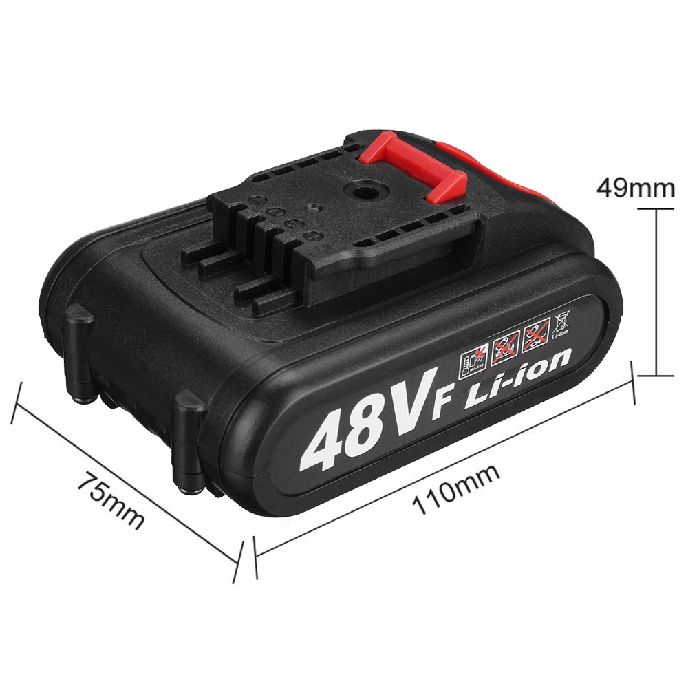 Baterai bor tanpa kabel 36 volt dan 48volt Electric drill battery