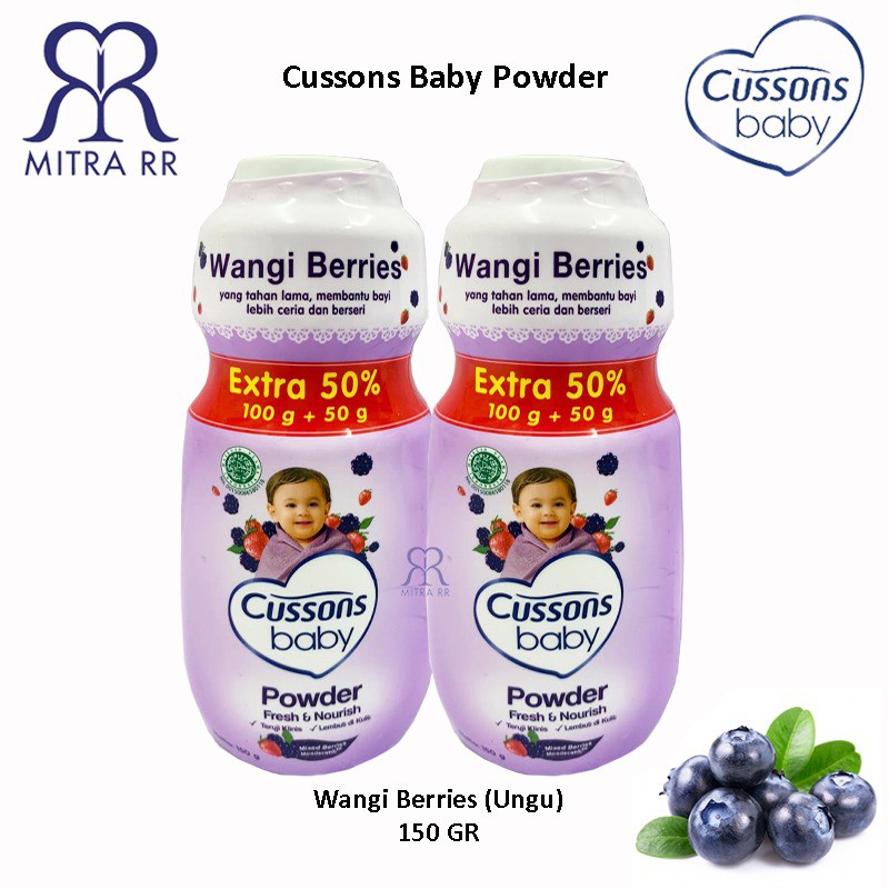 Cussons Baby Powder 75 gr/150 gr Bedak Bayi Tabur Cussons Baby