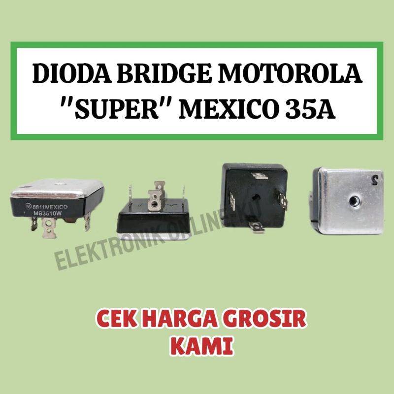 DIODA BRIDGE KIRPOK 35A 3510 MEXICO