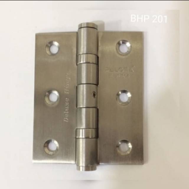 PALOMA BHP 201 BUTT HINGE ENGSEL JENDELA DLX 3X2,5X2MM 2BB NRP STAINLESS SUS 304