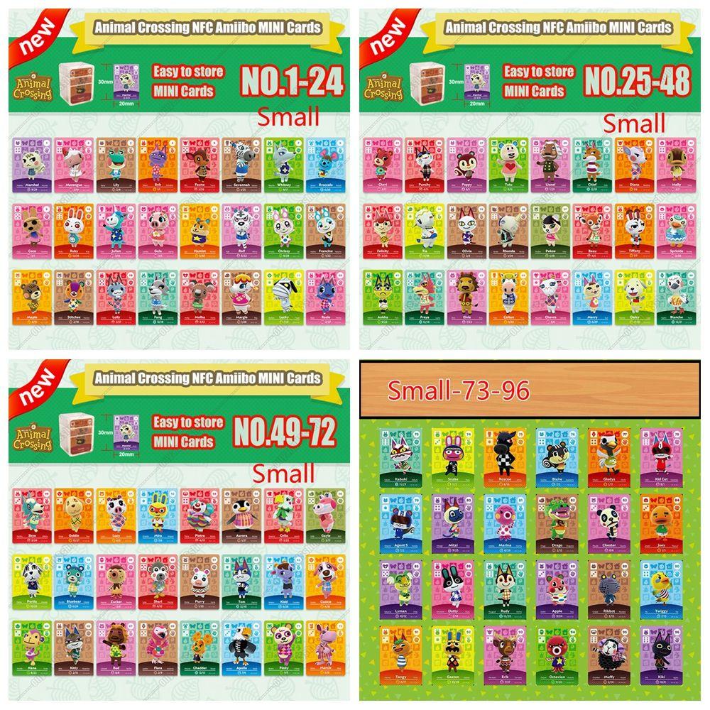 Preva Amiibo 1-24 Dari LIST NEW HORIZONS 401-448 425-448 Kartu Undangan Penduduk Desa Kecil