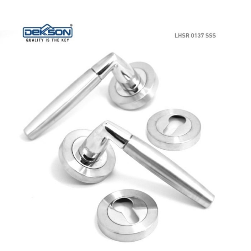Handle Pintu Roses Dekson LHSR 0137 Stainless 304 / Handle Pintu Rumah Roses Dekkson